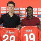 Stefan Dzodic (20 años), y Patrick Soko (27), vienen a un club que les abre las puertas del éxito deportivo.