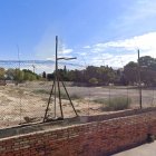 Imagen del solar de la antigua Escuela de Hostelería.