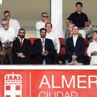 Mohammed Al-Khereiji da la cara y toma el mando del Almería desde el minuto cero.