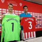 Andrés Fernández y Álex Muñoz: experiencia de sobra para el sueño del Almería.