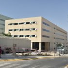 Ya han desmontado la última grúa que quedaba de las obras del nuevo edificio de Consultas Externas.