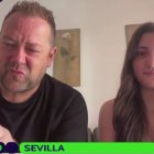 Marco y su hija Camila ya recuperada del transplante.