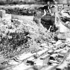 Arrabales desaparecidos a los pies de la Alcazaba entre la calle Almanzor y el barrio del Reducto.