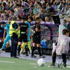 Mucha televisión en un partido donde el Almería salía perjudicado.