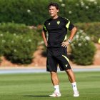 Rubi lleva 5 puntos de 15 y espera a octubre y noviembre para que el Almería reaccione y escale en la clasificación.