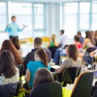 Archivo de alumnos en clase.