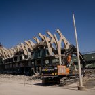 La grada de Tribuna del Benito Villamarín ya es historia.