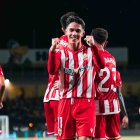 El cuarto gol de Sergio Arribas le da los tres puntos al Almería en Las Palmas.