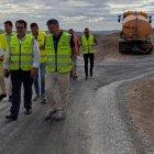 Mejoras en la carretera que une San Roque con Oria.