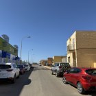 Calle Mirasol, donde se halló el cuerpo sin vida de Campos.