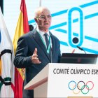 Pedro Luis Ripoll en el Comité Olímpico Español. Es uno de los doctores más prestigiosos a nivel mundial.