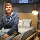 Cristo Zorro, Portero de la UD Almería B en las instalaciones de Colchón San Ginés