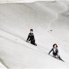Las grandes dunas de Cabo de Gata a comienzos de los años setenta.