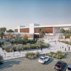 Una bonita imagen de la Academia del Almería que sigue esperando.