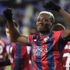 Soko hizo 13 goles la pasada temporada en el Huesca.