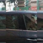 Javier A. Gacía y Fernando Giménez han salido de Diputación en coches de la UCO.