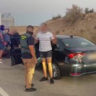 Imagen de archivo de una operación conjunta de Guardia Civil y Policía Nacional en Almería