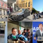 Montaje de fotos de la secuencia de los hechos