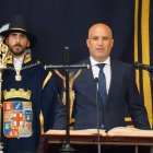 José Antonio Alcaina en su toma de posesión como diputado provincial
