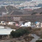 Un vehículo ha comenzado a arder en la A-7 a la altura del Aeropuerto de Almería.