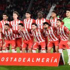 El once del Almería.