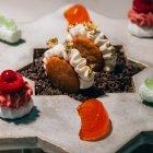 Uno de los platos del restaurante granadino que cuenta con una Estrella Michelín.