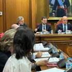 Primer Pleno de Alcaina como presidente de la Diputación