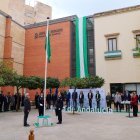 Día de la Bandera, celebrado en la sede de la Delegación del Gobierno de la Junta de Andalucía.