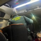 Uno de los agentes de la Guardia Civil que registró el vehículo de BusBam.