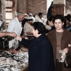 La antigua plaza del ‘pescao’ era un hervidero de gente cuando se acercaba la Navidad. La vida de la ciudad se desplazaba entonces al entorno de Obispo Orberá.
