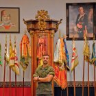 José Vicente González Puertas, cabo de los Regulares protagonista de uno de los meses de 2026 en el calendario del Ejército de Tierra.