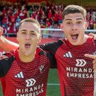 Vaya pareja formaron en Miranda de Ebro Urko Izeta y Joaquín Panichelli.