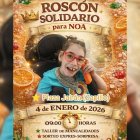 Cartel del roscón solidario por Noa.