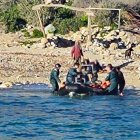 Imagen del rescate en la Cala San Pedro.