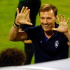 El más feliz cuando el Real Zaragoza gana un partido.