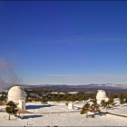 Imagen de Calar Alto captada por su cámaras