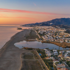 Una vista aérea de Vera Playa, Garrucha y Mojácar, municipios del Levante Almeriense.