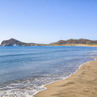 La playa de Los Genoveses en el Parque Natural Cago de Gata-Níjar.