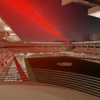 Es estadio de Vallecas se adapta a los nuevos tiempos.