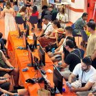 Participantes en un evento de videojuegos en Huércal de Almería.