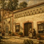 Recreación del Cortijo de Casablanca.