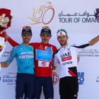 Podio del Tour de Omán.