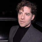 David Bisbal, a su salida del tanatorio en el que ha sido velado su padre.