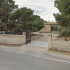 Cortijo desalojado en Níjar.