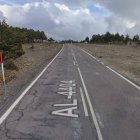La AL-4404 solo está abierta para vehículos que usen cadenas o neumáticos de invierno desde Aulago en dirección Calar Alto.