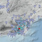 Municipios en los que se ha sentido el terremoto de Tabernas.