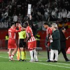 Se está acostumbrando el lateral llegado del Castellón a ser recambio.