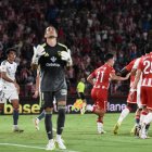 Diego Mariño recibía cuatro goles del Almería en la primera jornada de LaLiga.