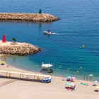 Imagen de archivo de unas de las playas de Roquetas de Mar