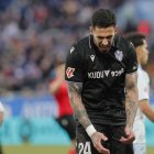 Miguel de la Fuente, de lo único destacable del Almería en Zaragoza junto a Sergio Arribas, que encima fue sustituido en el minuto 77.